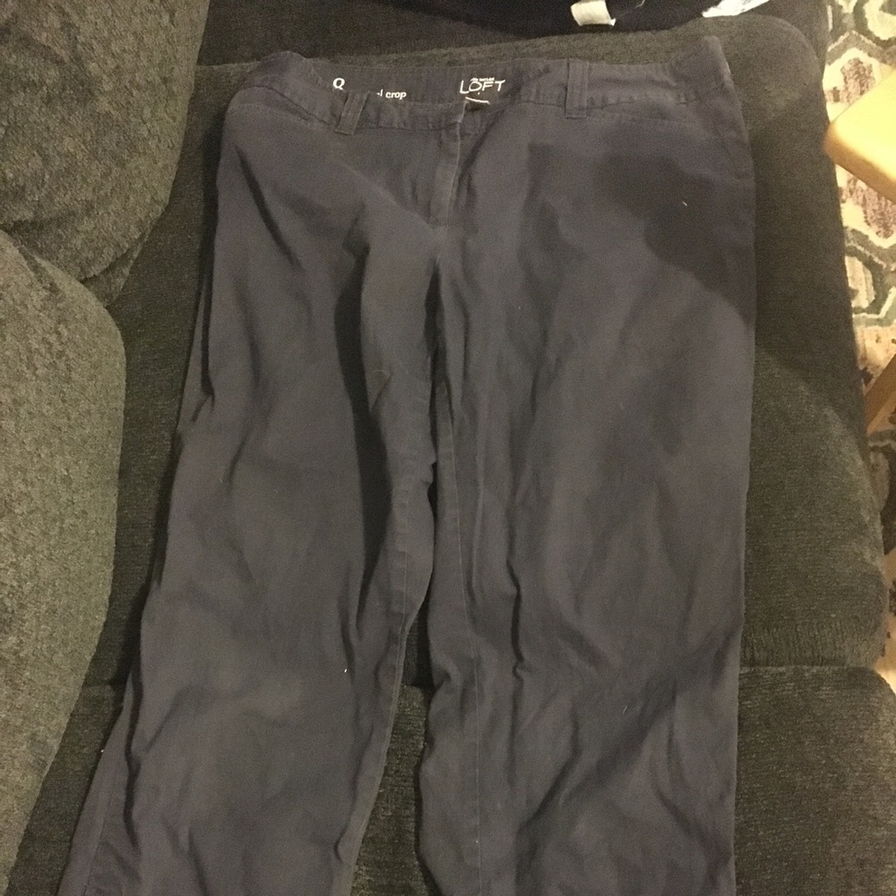 Blue dress pants